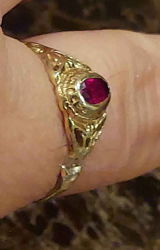 FINALPRICE🔥2ring's Yellow Gold 🤷14k yellow Gold both are BROKEN need to fixed - Picture 7 of 17